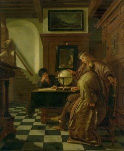 Geographers at Work by Cornelis de Man
